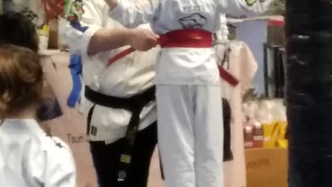 Red belt achieved/ Matt Ahn Talk Show