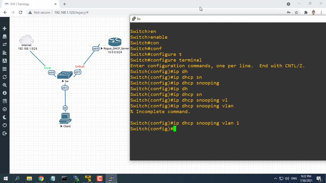 How to block strange DHCP server on Cisco switch