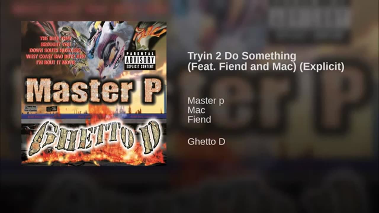 MASTER P - Trying To Do Something feat. Fiend And Mac