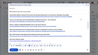 RBN Authentic News (30 January 2026)