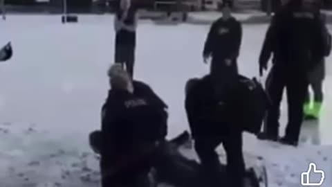 Flashback Canada, arrested for ice skating.