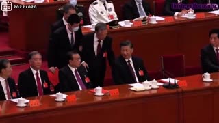 20221020 中共20大 #胡锦涛 被骗架（近镜头版）