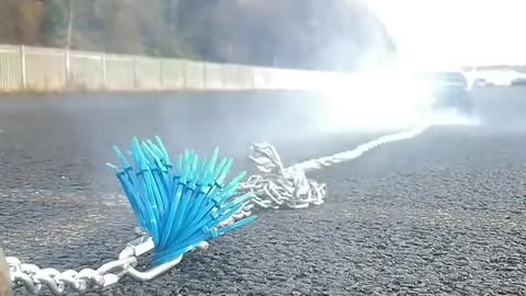 Car vs Cable Ties!