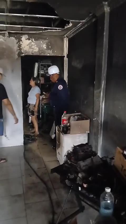 Local de motos incendiado en Amberes