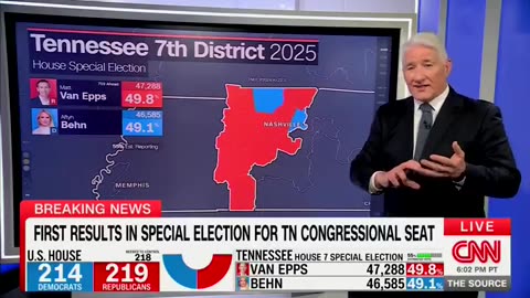 Republican Matt Van Epps is expected to win Tennessee's 7th District by just 7 points