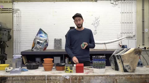 How to finished objects from recycled plastic