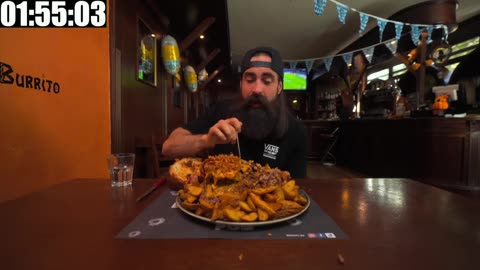 WIN €500 IF YOU CAN FINISH ITALY’S UNBEATEN BURGER CHALLENGE! | BeardMeatsFood