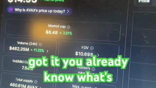 Avalanche avax price prediction #fyp