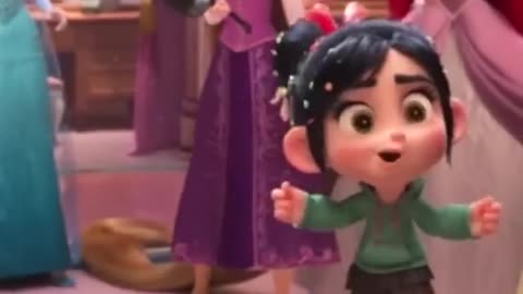 Vanellope Meets The Disney Princesses 👑 _ Ralph Breaks The Internet _ Disney Kids(