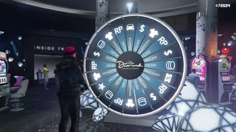 GTA V Spin to Win Reward