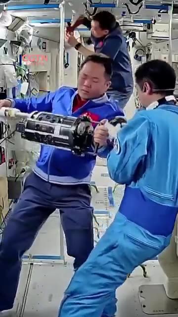 China 2 months in space. lots of experiments