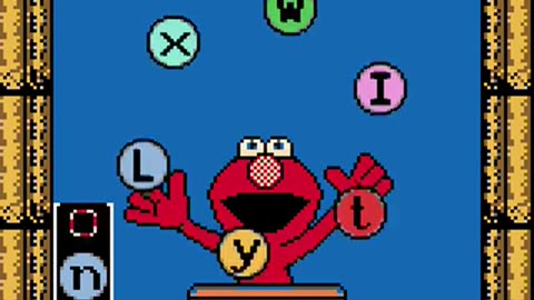 Game Boy Color Longplay 162 Elmos ABCs