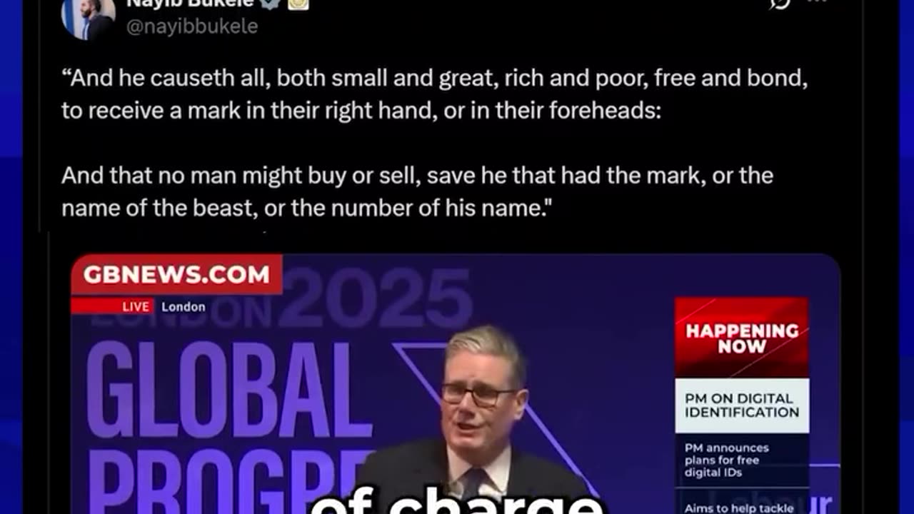 Keir Starmer’s mandatory Digital ID has been likened to ‘the mark of the beast’