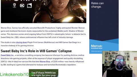 WB Cancels Wonder Woman Game And Monolith Studios