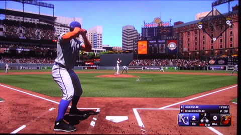 MLB The Show: Kansas City Royals vs Baltimore Orioles (S22 G97) 