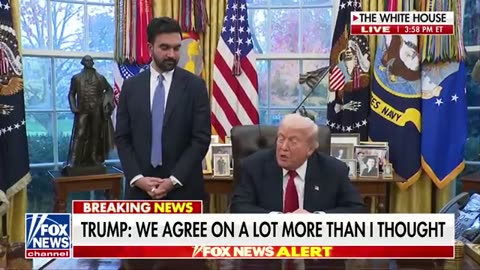 BREAKING_ Mamdani pressed on calling Trump a ‘fascist’ in front of the president