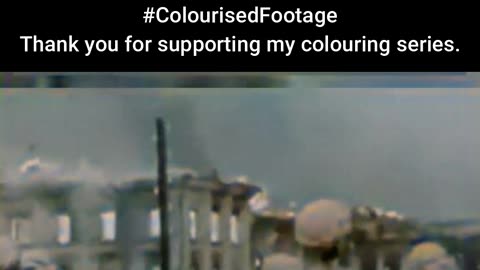 Dancing Through History Barmaley Fountain Footage #ColourisedHistory