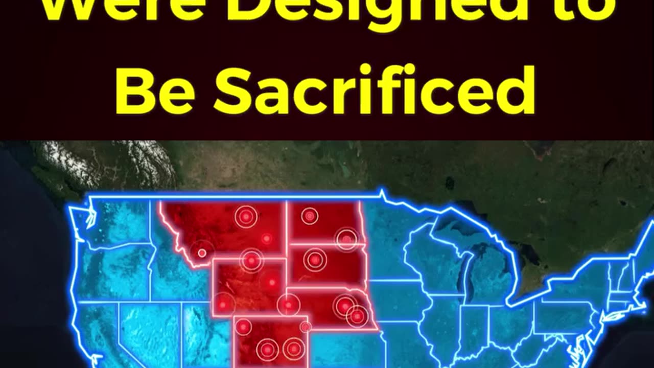 🇺🇸 ☢️ The States Within the USA That Could Be Sacrificed if a Nuclear War Were to Erupt ⚠️