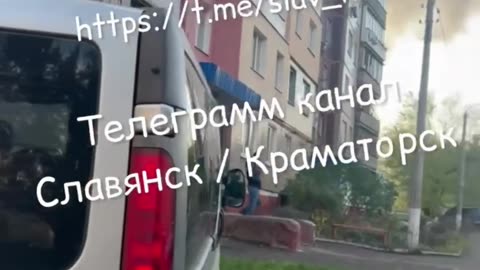 💣🇺🇦 Ukraine Russia War | Civilians Witness Russian Geran Impact in Kramatorsk | RCF