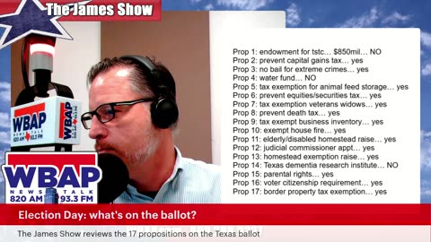 Tuesday: Election Day