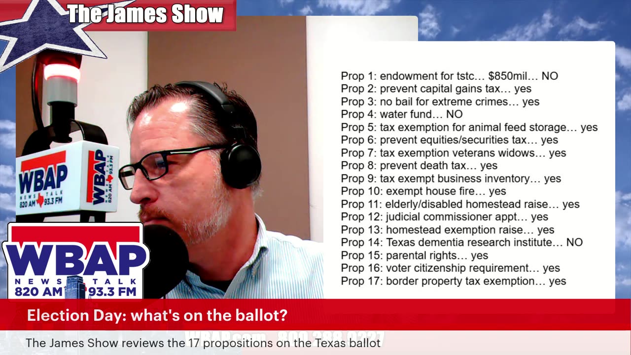 Tuesday: Election Day