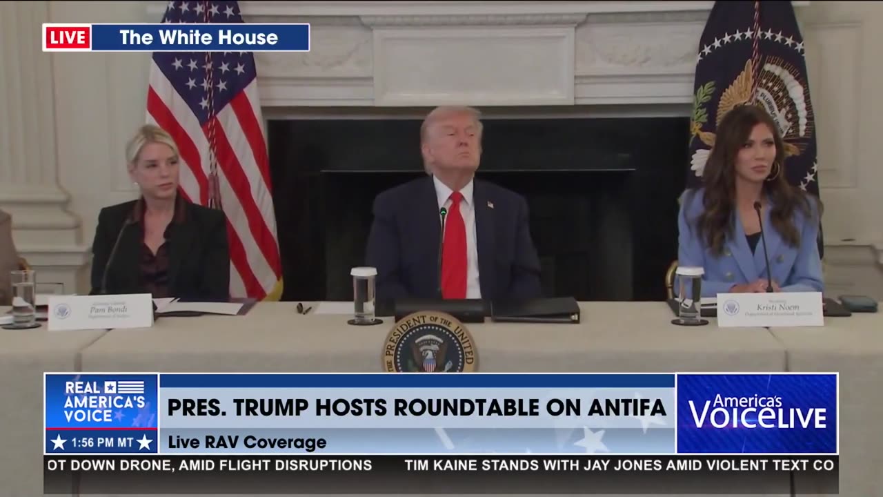 POTUS THE FIRST TO ACKNOWLEDGE ANTIFA AS TERRORISTS