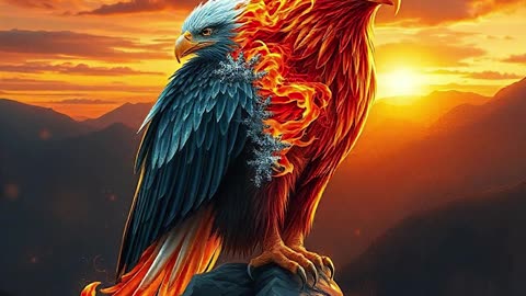 Fire & Ice Eagle