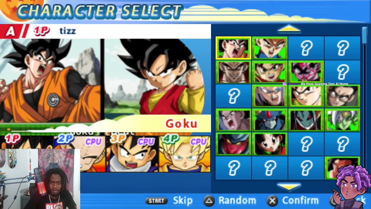 Dragon Ball Z Budokai Tenkaichi Tag Team but its Modded