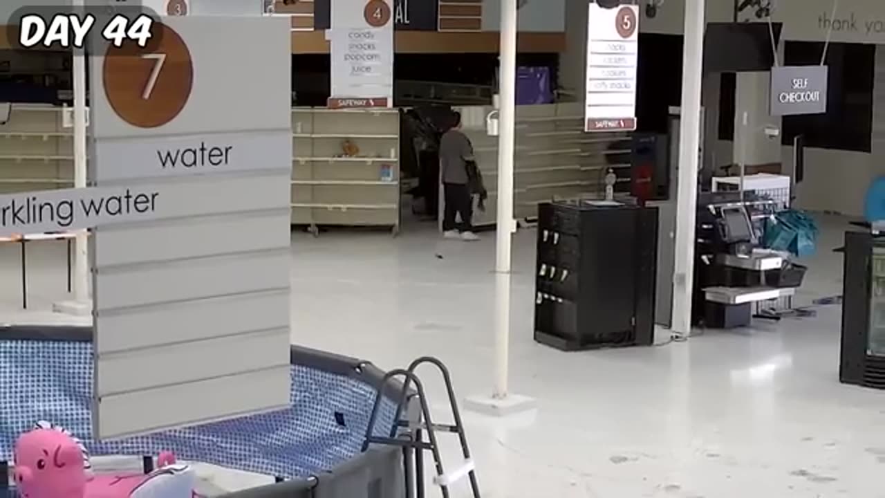 $10,000 Every Day You Survive In A Grocery Store