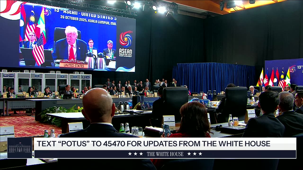 President Trump Participates in a Working Session with U.S. - ASEAN Leaders