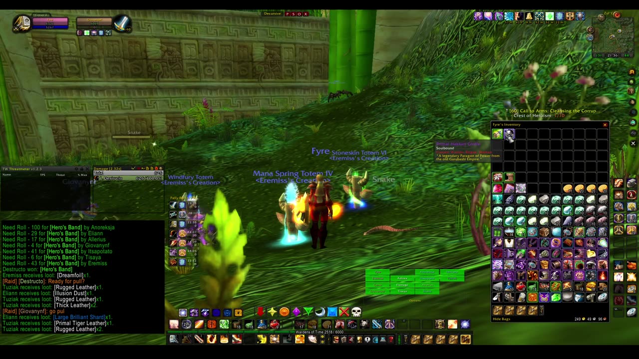 Turtle Wow - PUG ZG run - paladin POV - Tiger mount dropped