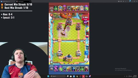 Ladder with Ken