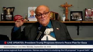 America's Mayor Live (766): President Trump Proposes Historic Peace Plan for Gaza