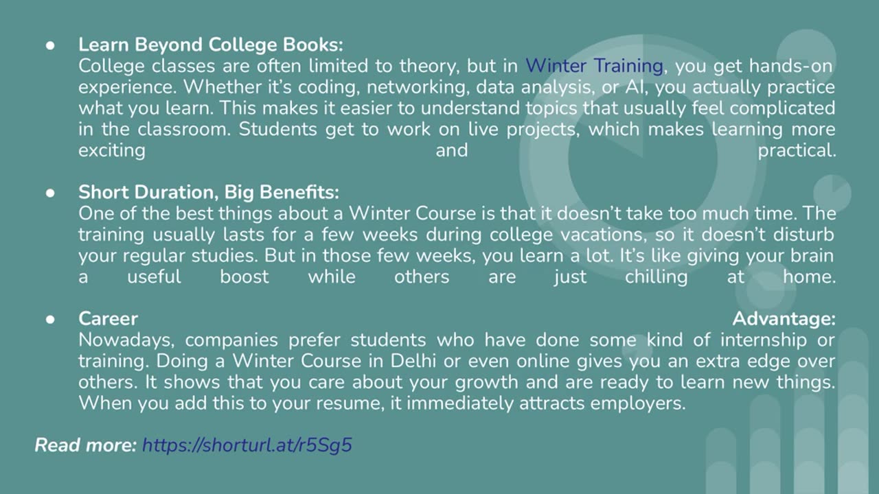 Why Is Winter Training Important for Students?