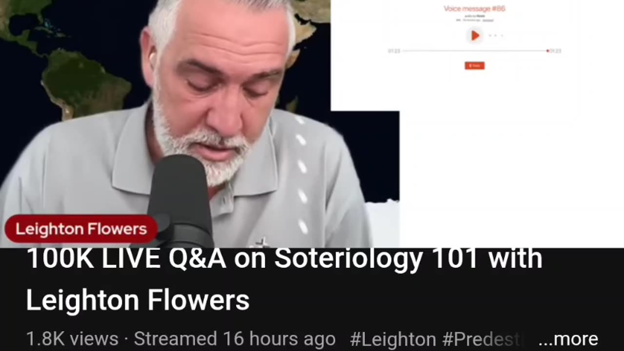 Dr. Flowers Finds Out About the Passing of Voddie Baucham [Live]