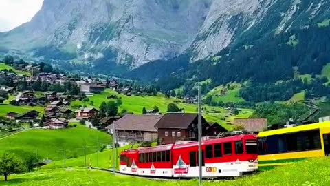 "Jungfrau Region: A Scenic Train Ride Through Paradise"