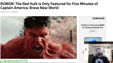 BNW Rumored That Red Hulk Will Be Seen Throughout The Movie For Only 5 Minutes