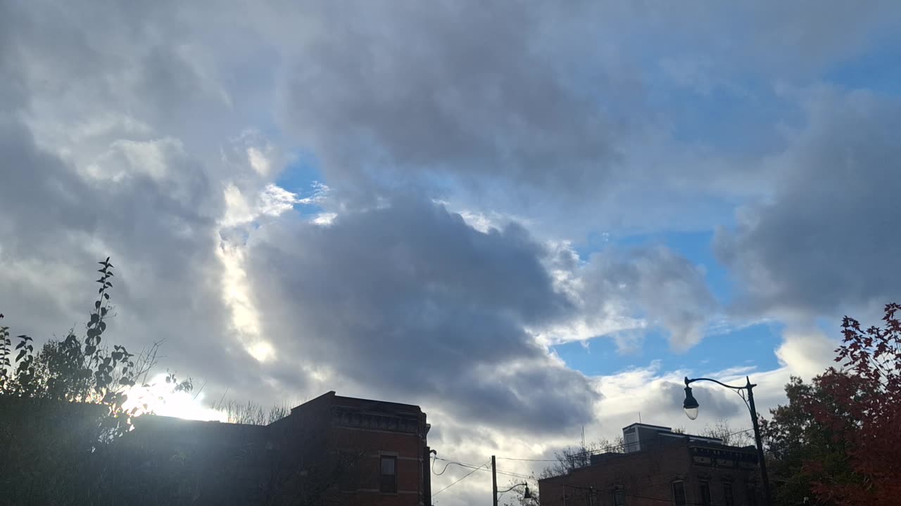 "Clouds" blocking the white sun(blue hue) and the yellow sun in the atmosphere