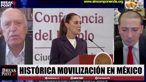 PROTESTAN CONTRA LA PRESIDENTE DE MÉXICO POR PERMITIR EL NARCOTRÁFICO