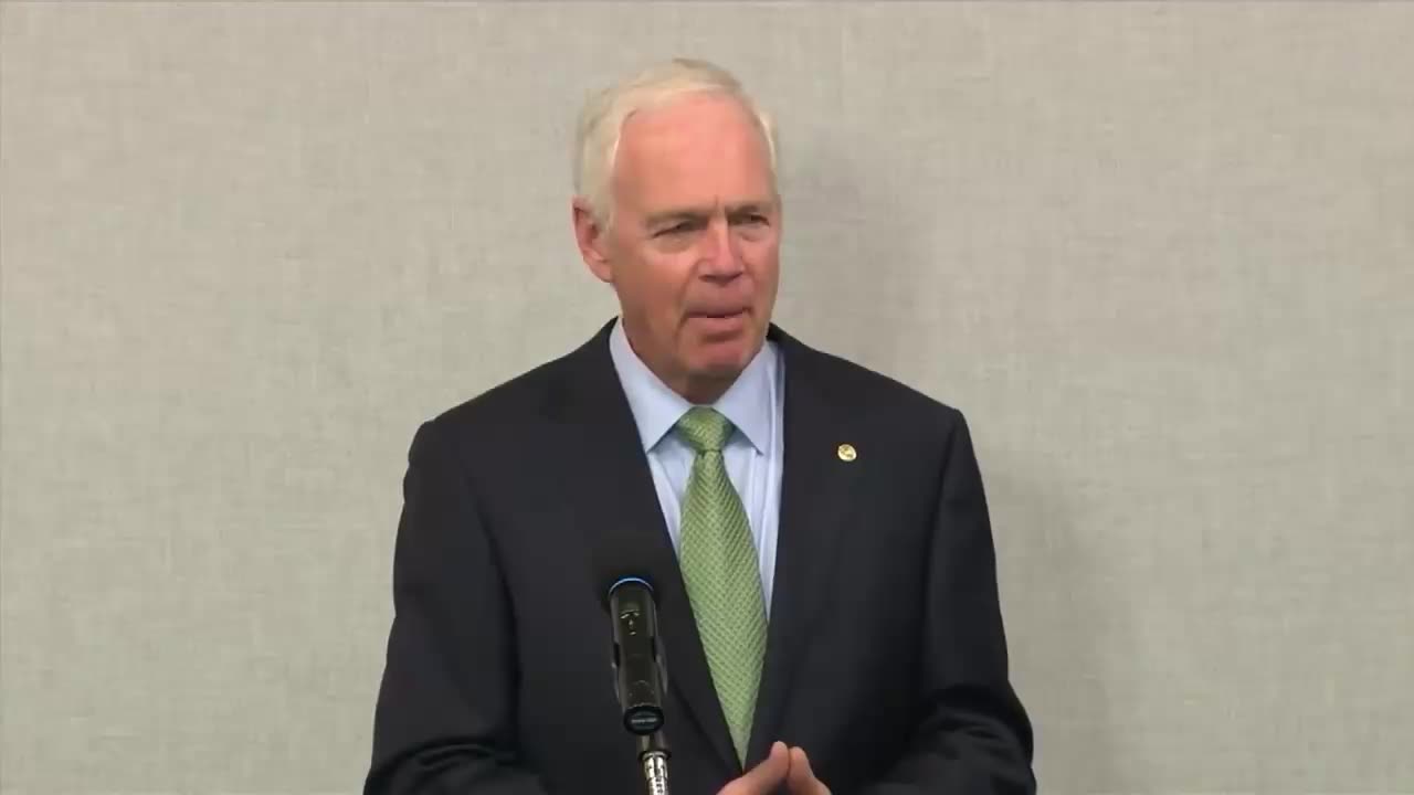 Senator Ron Johnson in MAHA Action Press Conference 2.13.25