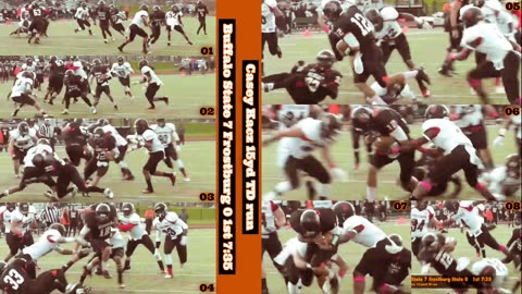 Prototype 323: Buffalo State's Casey Kacz 15yd TD run vs Frostburg