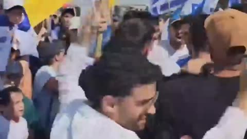 sraelis are also celebrating the end of the war