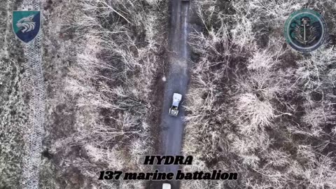 💥🛻 Destruction of Russian convoy in civilian pickup trucks in Pokrovsk direction