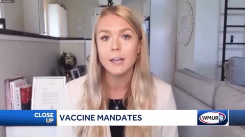 Karoline Leavitt blasts mask and vaccine mandates on WMUR9
