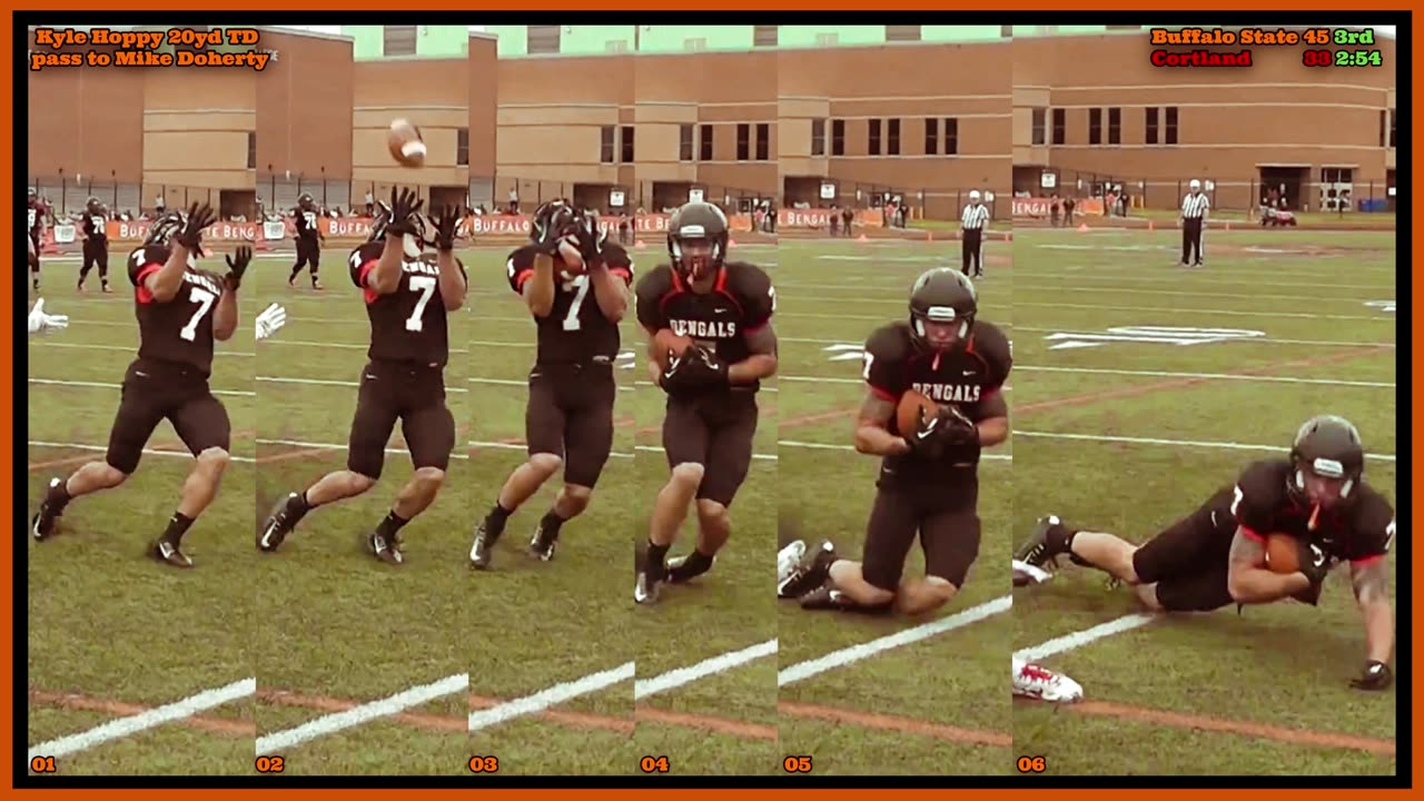 Prototype 398: Buffalo State's Kyle Hoppy 20yd TD pass to Mike Doherty vs Cortland