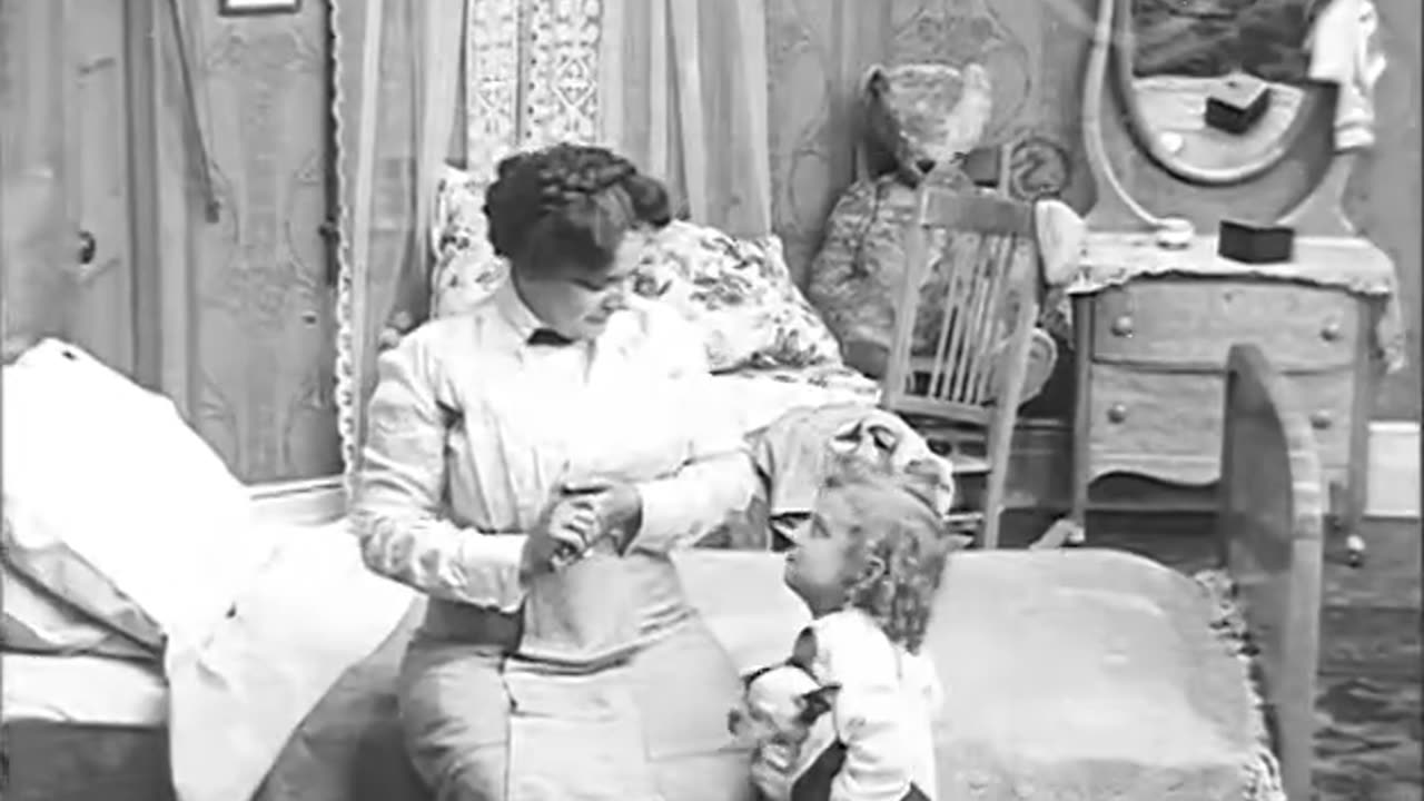 BRINGING HOME THE PUP (Edison-1912) NEW English subtitles.