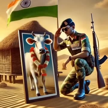 Cow save army Men
