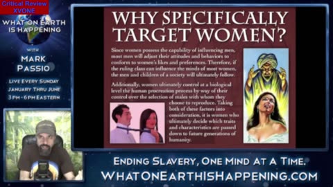 Mark Passio - Why Satanists Target Women to influence the behaviour of society