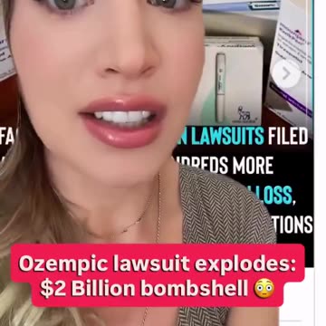 Ozempic Lawsuit Explodes 2 billion dollar bombshell 🤔.