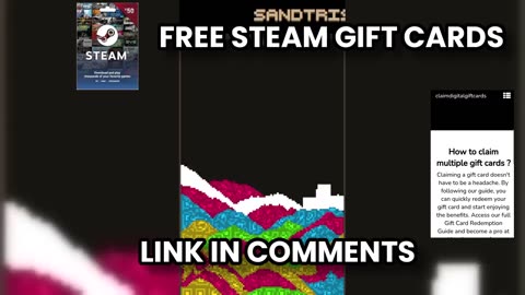 New legit method to get FREE steam gift cards New FREE gift cards method 2025